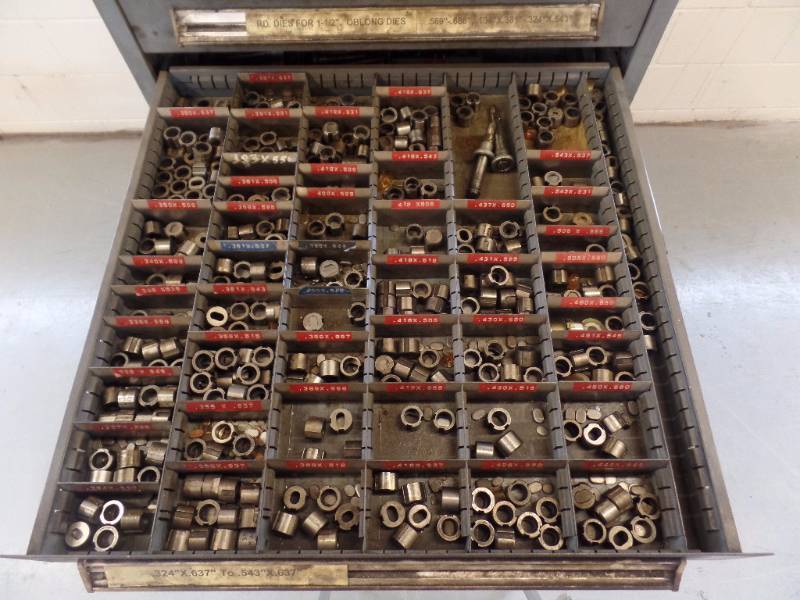 Round Dies for 1-12 Press