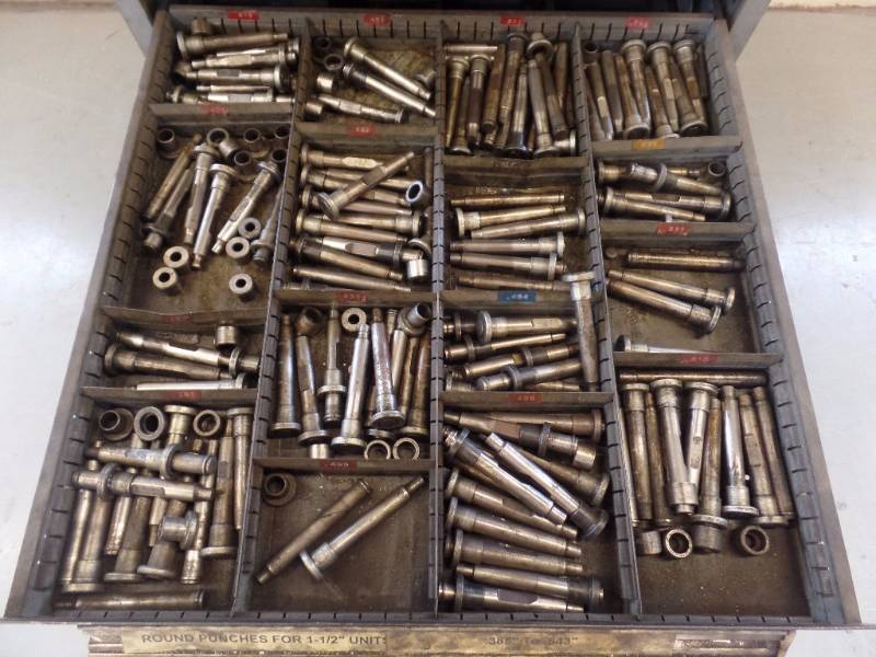 Round Punches for 1-12 Press