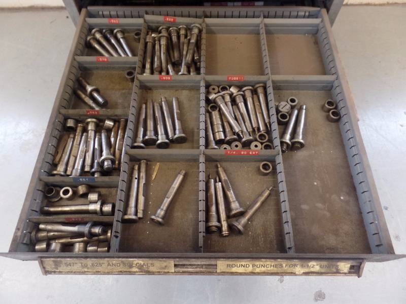 Round Punches for 1-12 Press