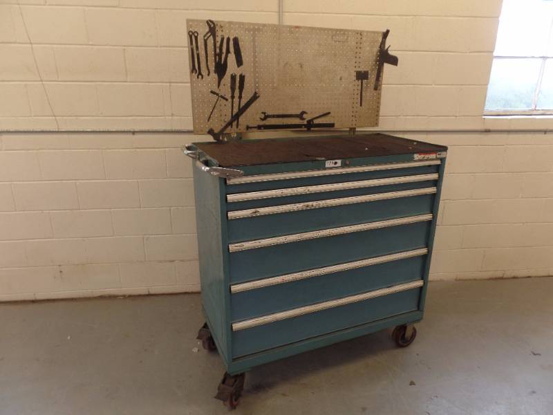 Rolling Lockable Tool Box