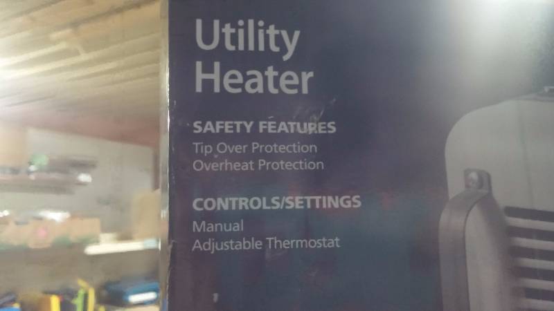 lot 27 image: Utility Heater - works