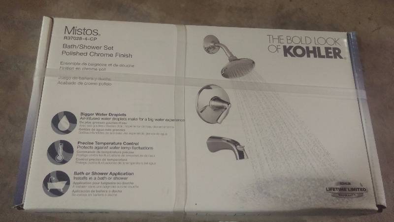 lot 74 image: Kohler Bathroom Fixtures - New in box