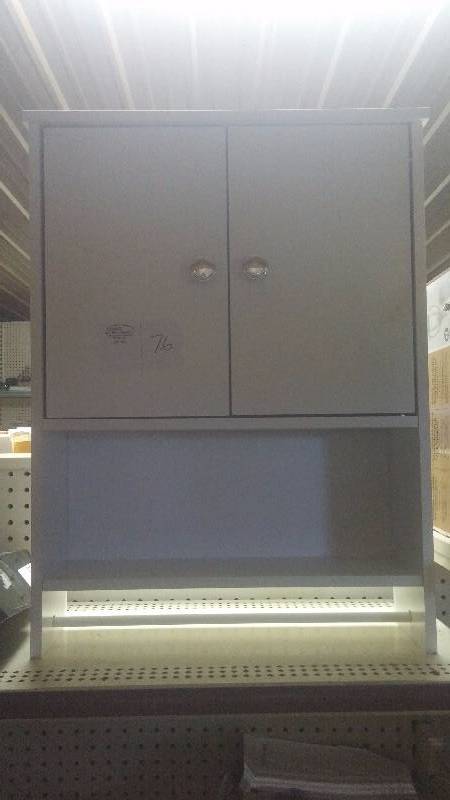 lot 76 image: Bathroom Cabinet - New