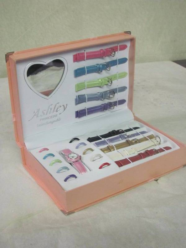 Ashley princess best sale interchangeable watch set