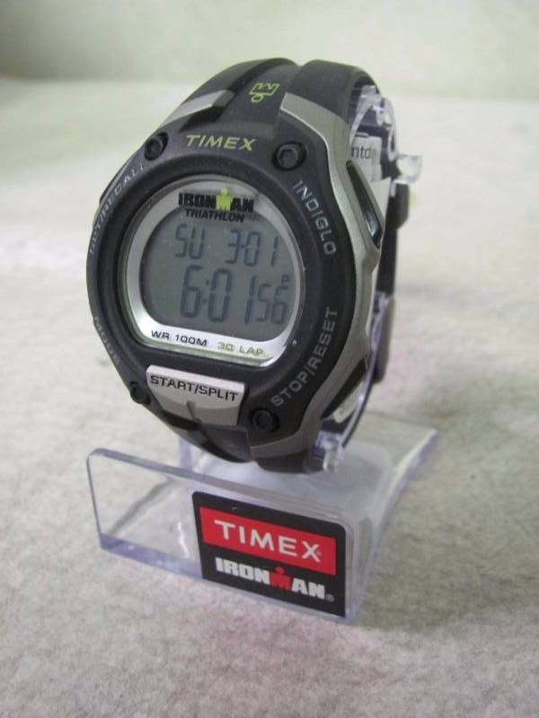lot 80 image: Timex Mens Ironman Mega Black Sport Watch