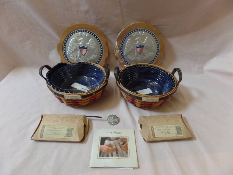Longaberger Inagural Baskets