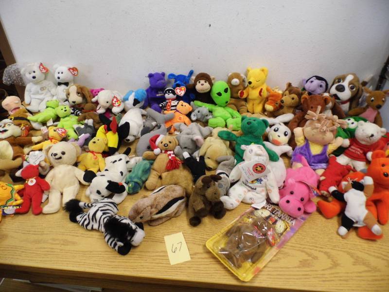Beanie Babies w Tote