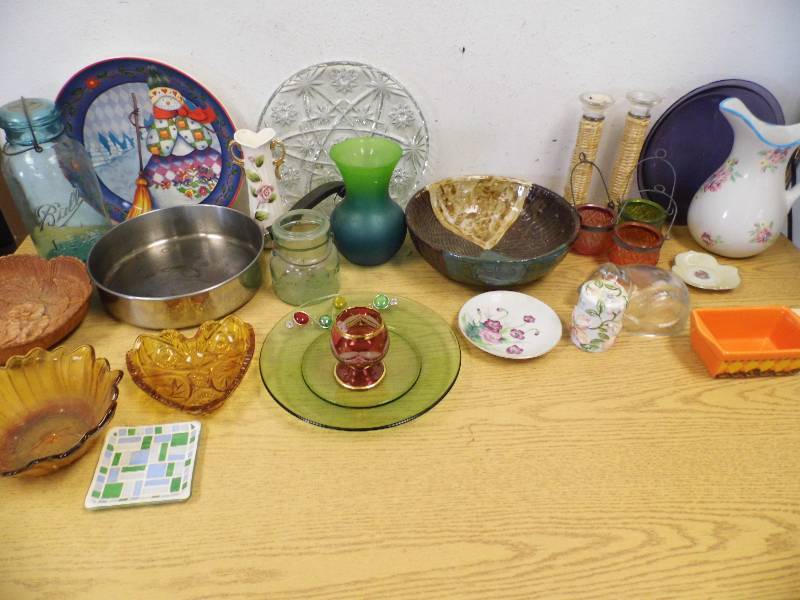 Ball Jar & Dishes