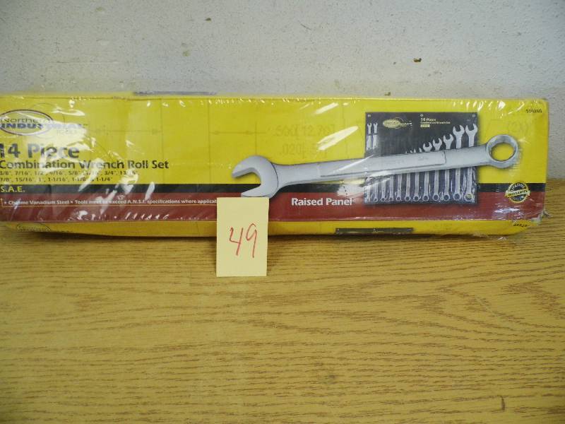 New Northern Industrial Combination Wrench Set