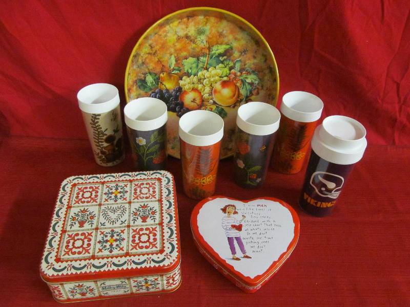 lot 64 image: Tins