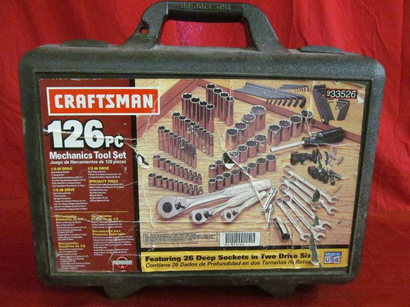 lot 76 image: Craftsman Tools