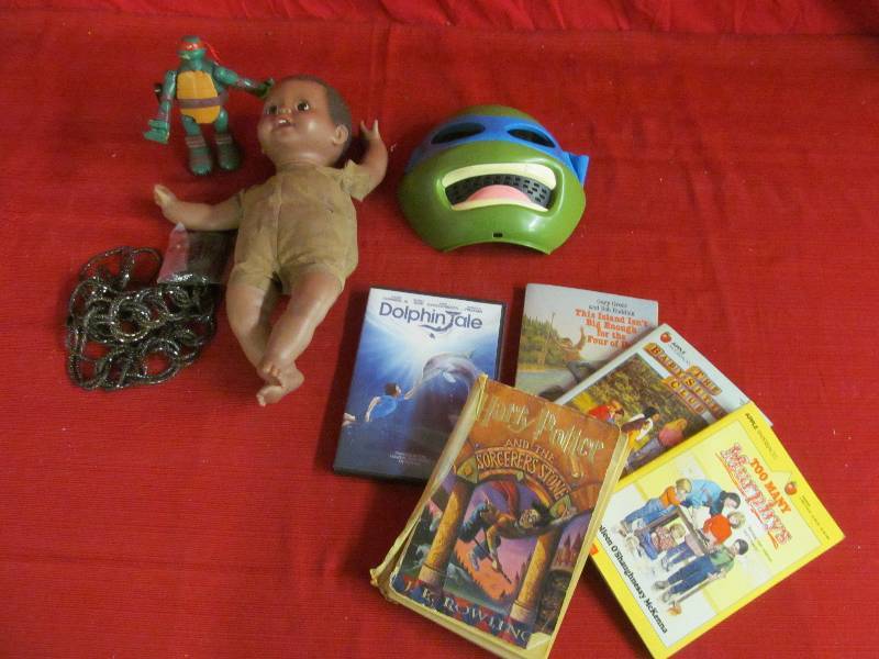 lot 143 image: Mattel Fisher Price doll, mask