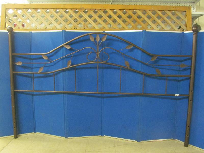 lot 221 image: head board and frame