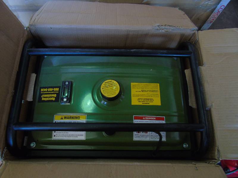 lot 55 image: Sportsman GEN4065 4,000 Watt 7.0 HP OVH 4-Stroke Gas Powered Portable Generator