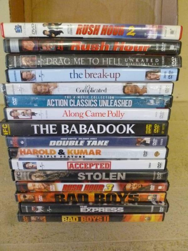 lot 59 image: DVD Movies