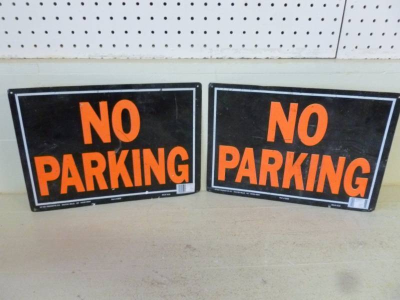 lot 65 image: Metal Sign