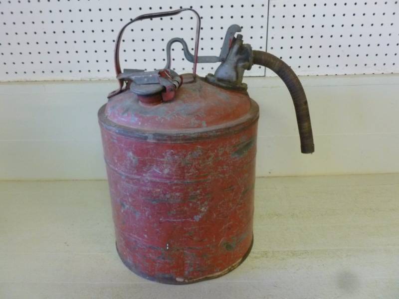 lot 72 image: Vintage Gas Can
