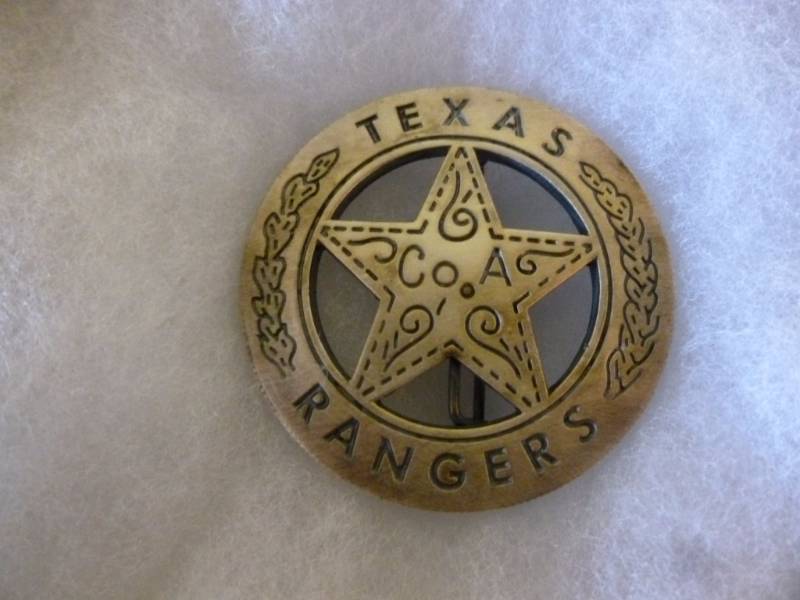 lot 91 image: Texas Rangers Peso Badge