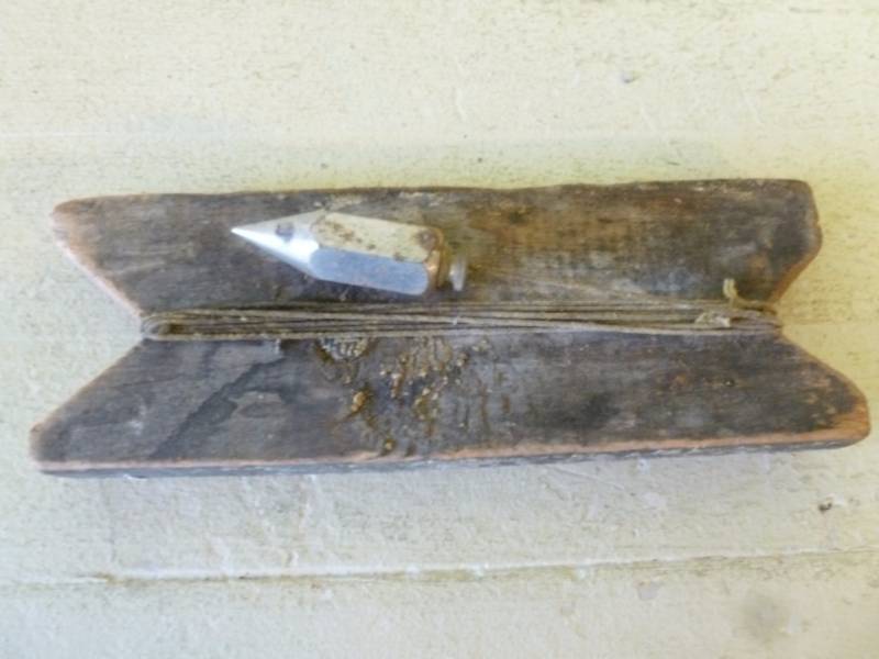 lot 235 image: Vintage Plumb Bob