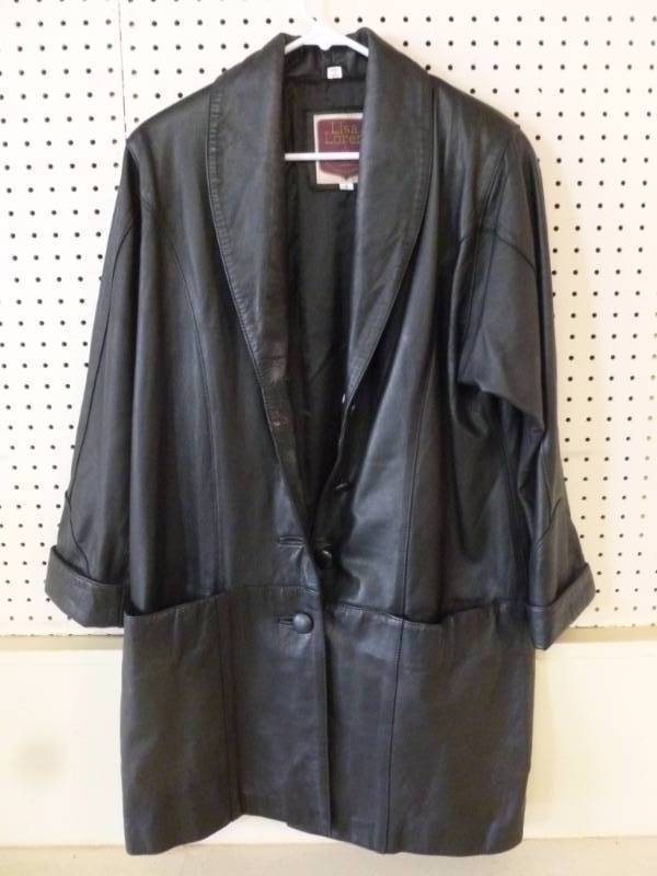 lot 254 image: Leather Jacket