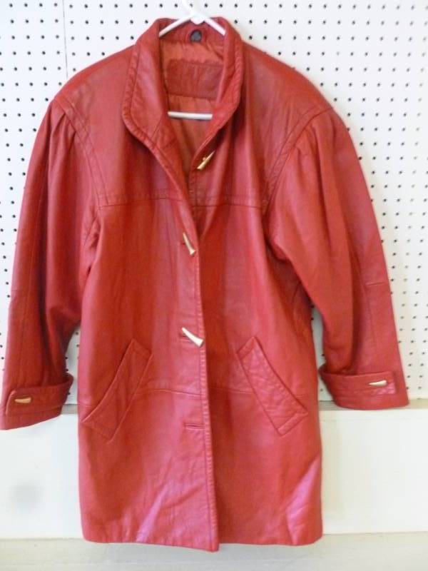 lot 255 image: Leather Jacket
