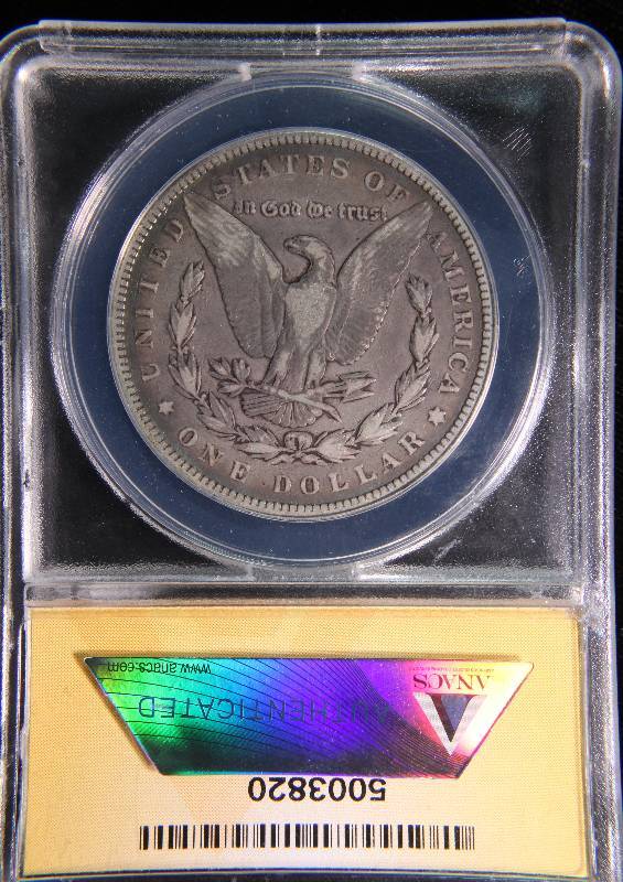 1899 MORGAN SILVER DOLLAR F12 DETAILS BETTER DATE