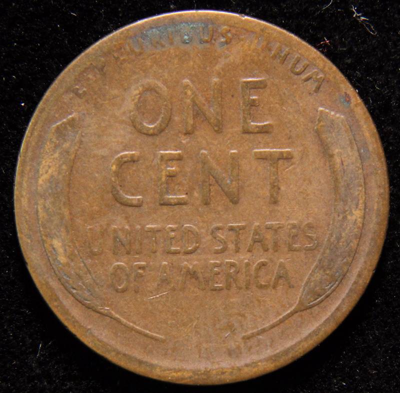 1913-S US WHEAT CENT VG
