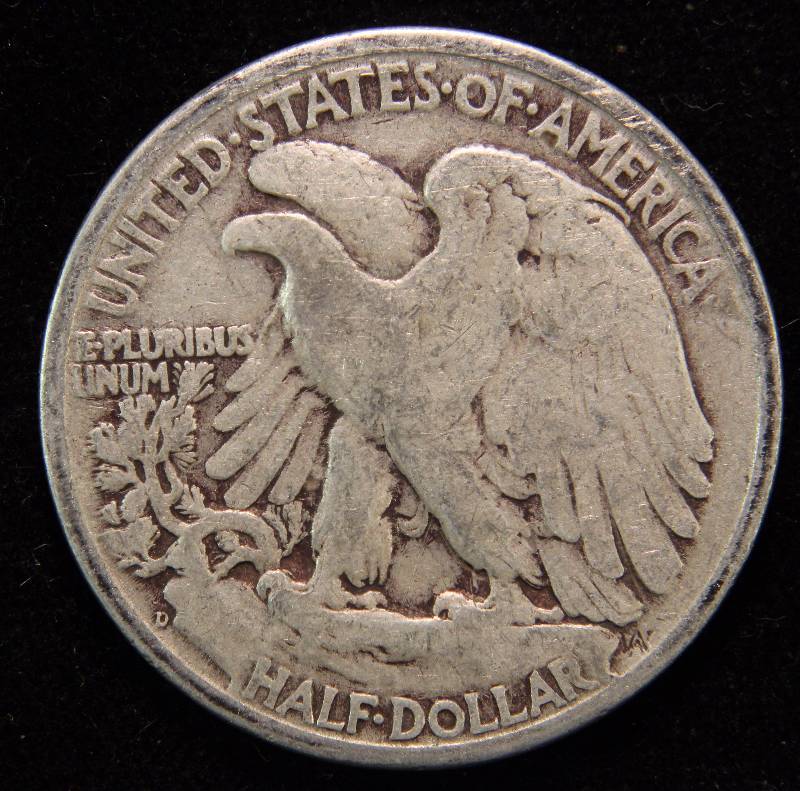 1947-D WALKING LIBERTY SILVER HALF DOLLAR