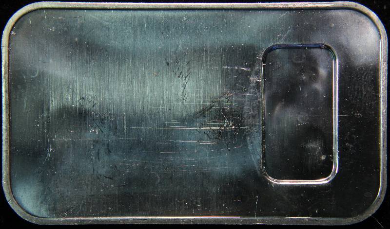 1 TROY OZ. .999 FINE SILVER BAR J.F.K. DESIGN
