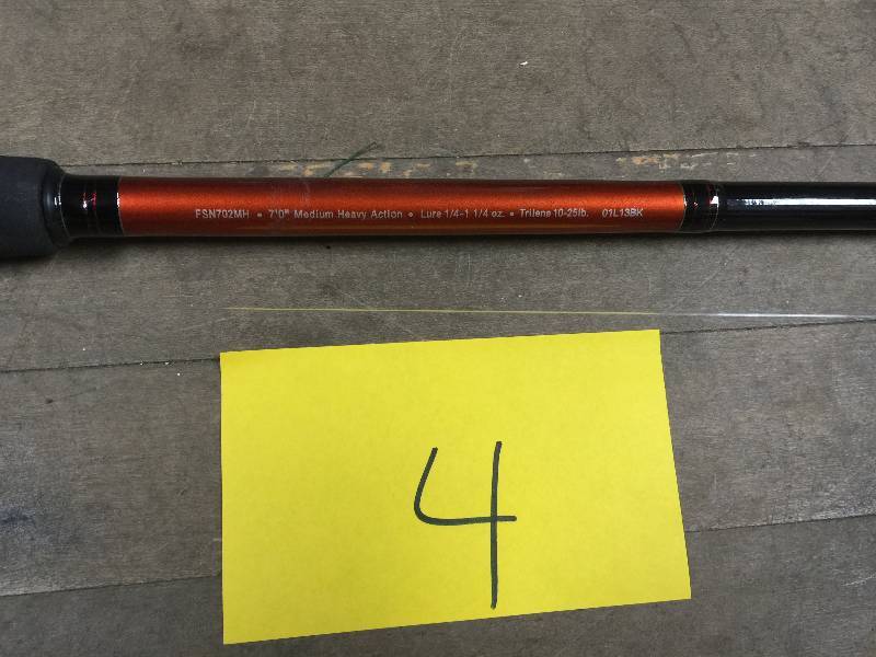lot 4 image: Berkley Fusion Spinning Combo Rod and Reel