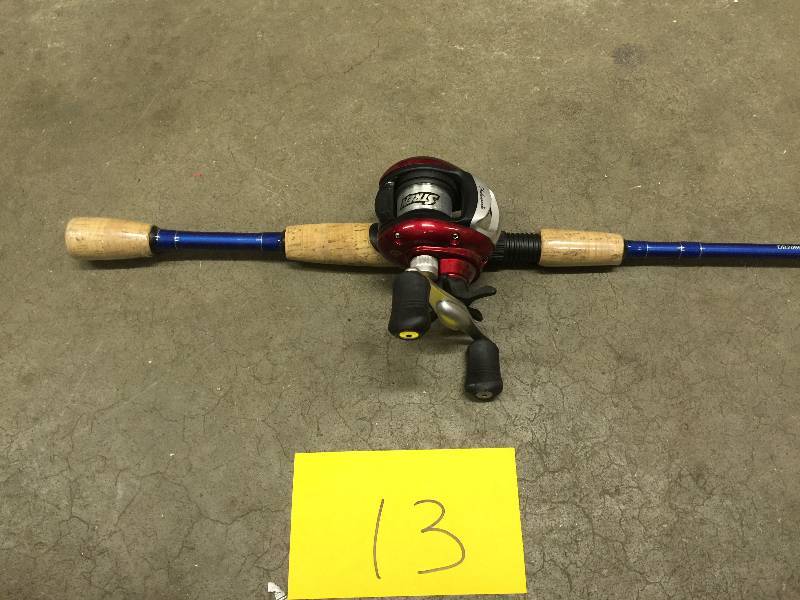 lot 13 image: ARDENT DB2066M2C Denny Brauer Spinning Combo