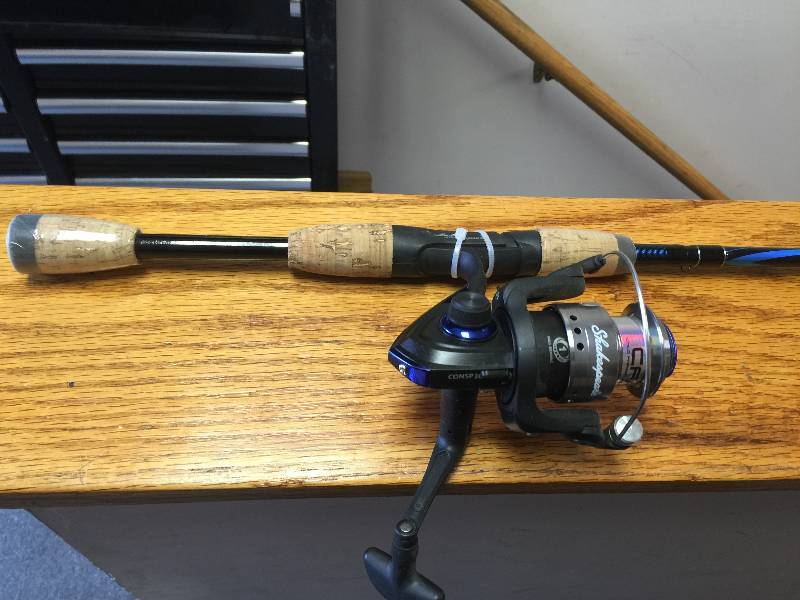 Shakespeare Conquest FISHING ROD Reel Combo model consc 60 6'0