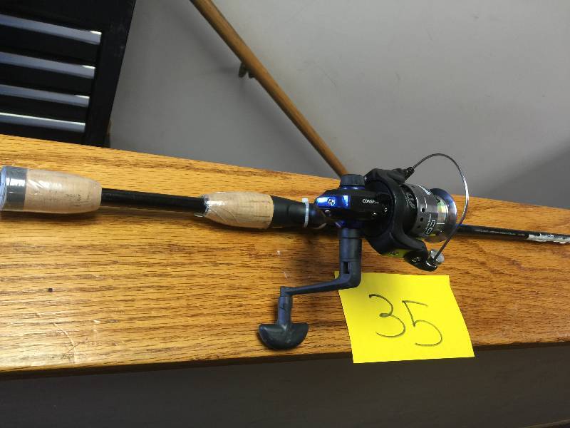 Shakespeare Conquest FISHING ROD Reel Combo model consc 60 6'0'' KX