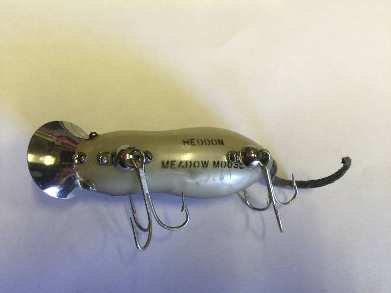 Vintage Heddon Meadow Mouse Fishing Lure Crankbait Collectable Bait Mice, KX Real Deals Fishing Auction