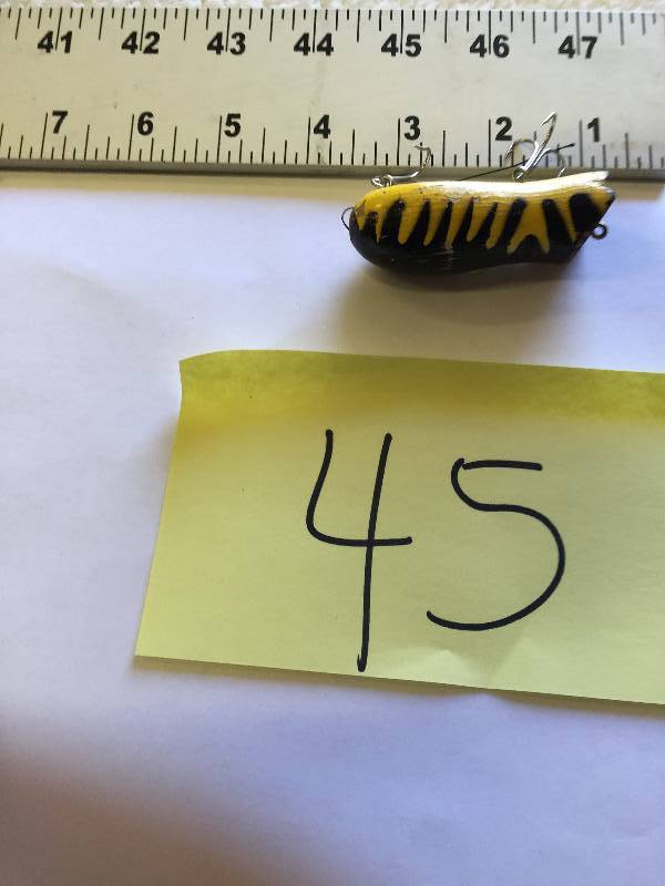 lot 45 image: Tiger Diver  Anteque Wooden