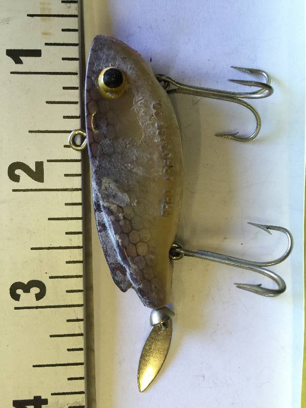 lot 57 image: VTG FRED ARBOGAST RAZORBACK FISHING LURE