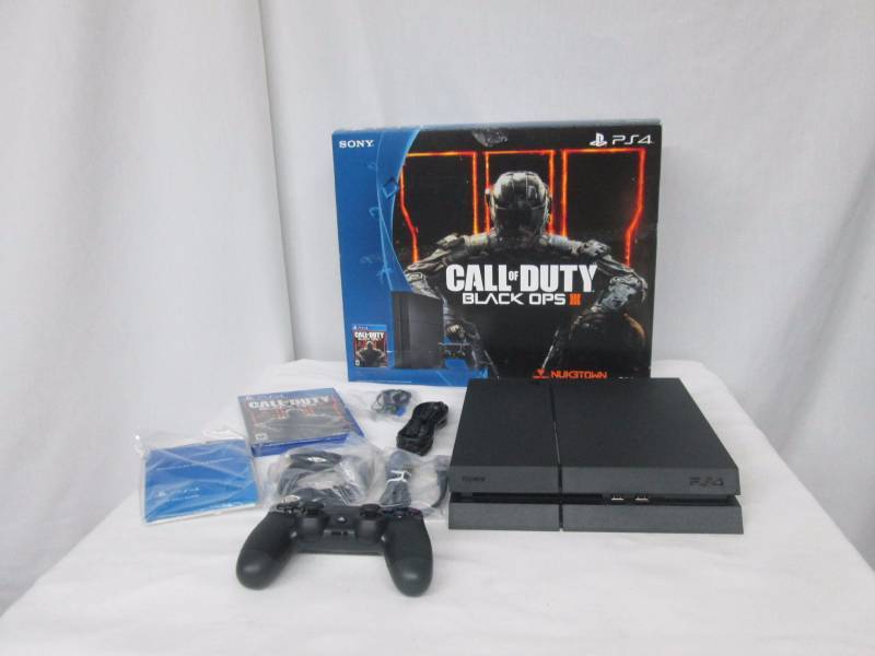 lot 4 image: Sony PlayStation 4 500GB Console & Console Call of Duty Black Ops III