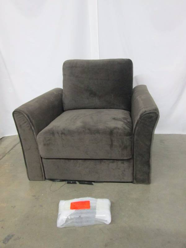 lot 15 image: Westin Microfiber Chair with Curved Arms