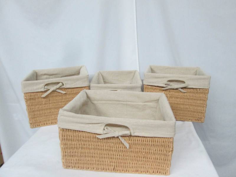 lot 77 image: 4 Wicker Baskets