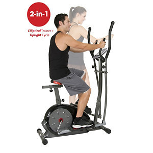 lot 12 image: Body Flex 2-in-1 Elliptical Trainer