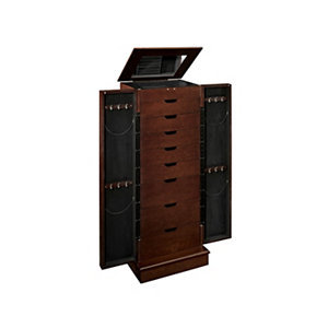 lot 19 image: Powell Mirror Jewelry Armoire