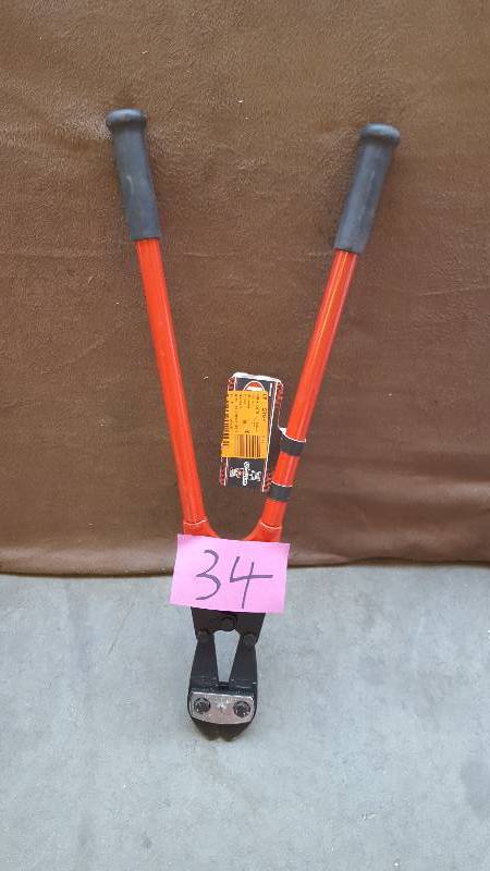 lot 34 image: HK Porter 24 in. Double Compound Bolt Cutters