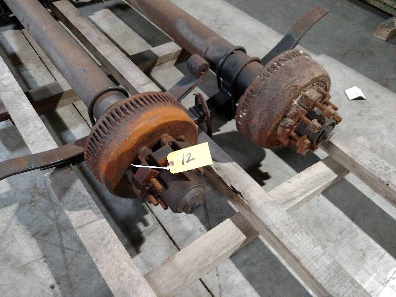 (2) 10,000 lb. Axles, Electric Brak...