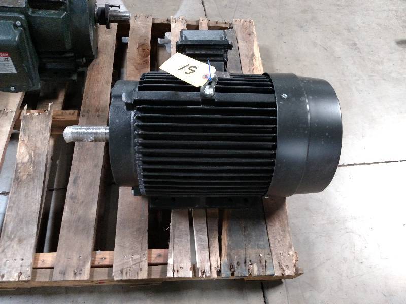 Toshiba 15 hp, 3 Phase Electric Mot...