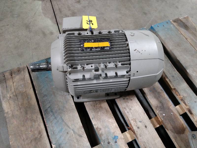 Siemens 7.5 hp, 3 Phase Electric Mo...