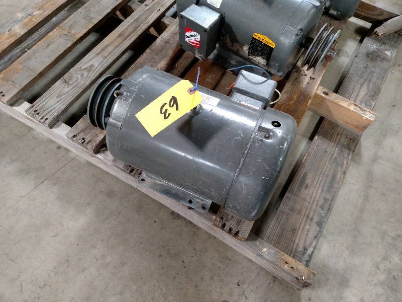 Baldor 10 hp, 3 Phase Electric Moto...