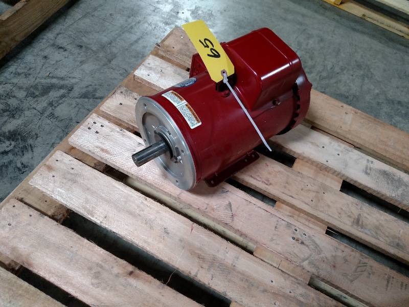 Leeson 3 hp, 1 Phase, 230 Volt Elec...