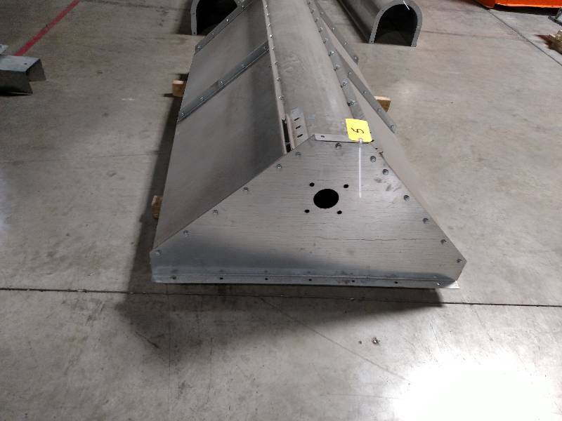 Auger Hopper, Galvanized Steel, App...