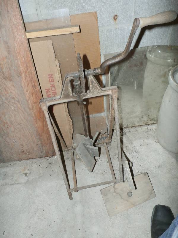 Large Vintage Churn
