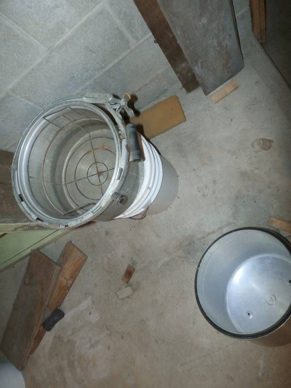 huge pressure cooker.